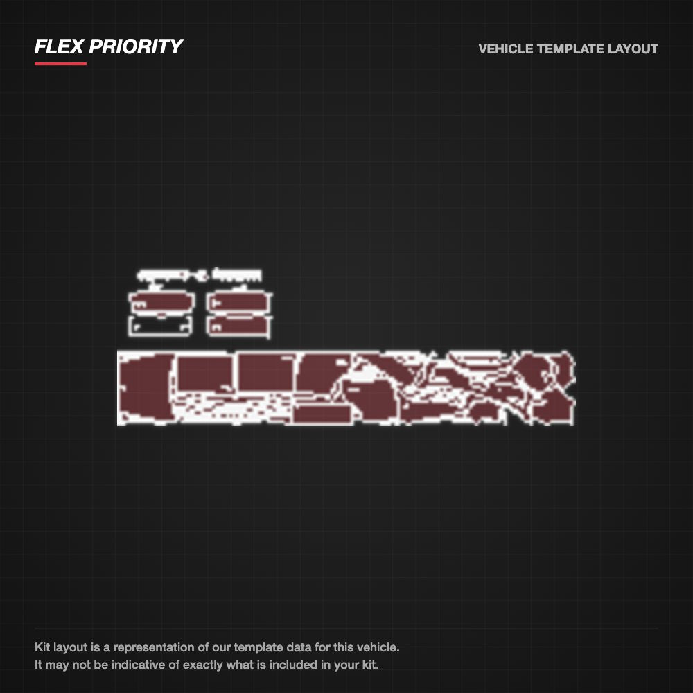 Tesla Model Y 2025 kit layout (template 1)