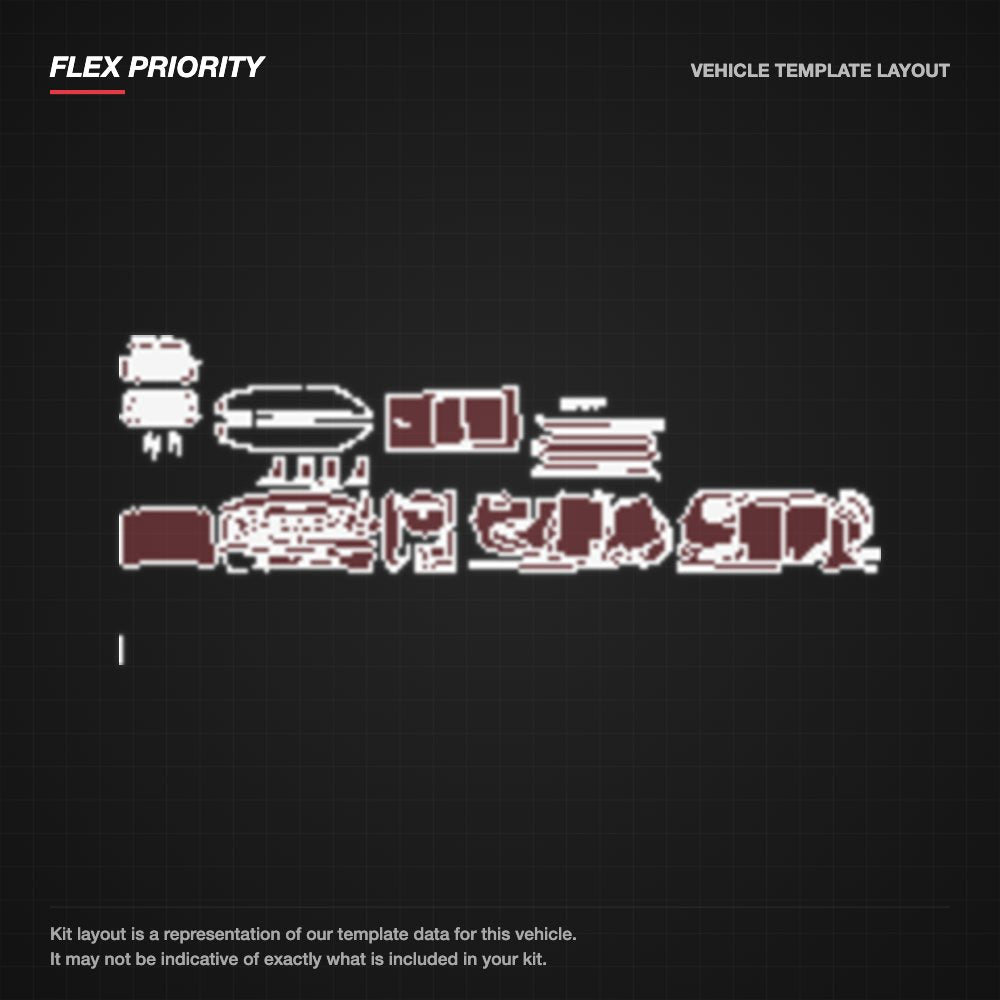 GWM Tank 500 2022-2024 kit layout (template 2)