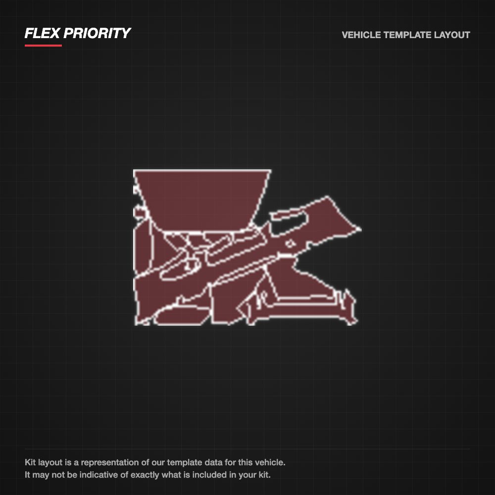 Volvo C70 2010-2012 kit layout