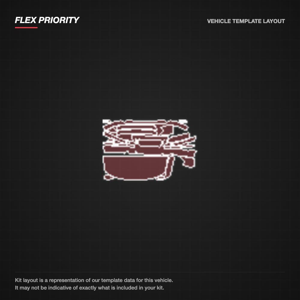Volvo S60 2010-2012 kit layout