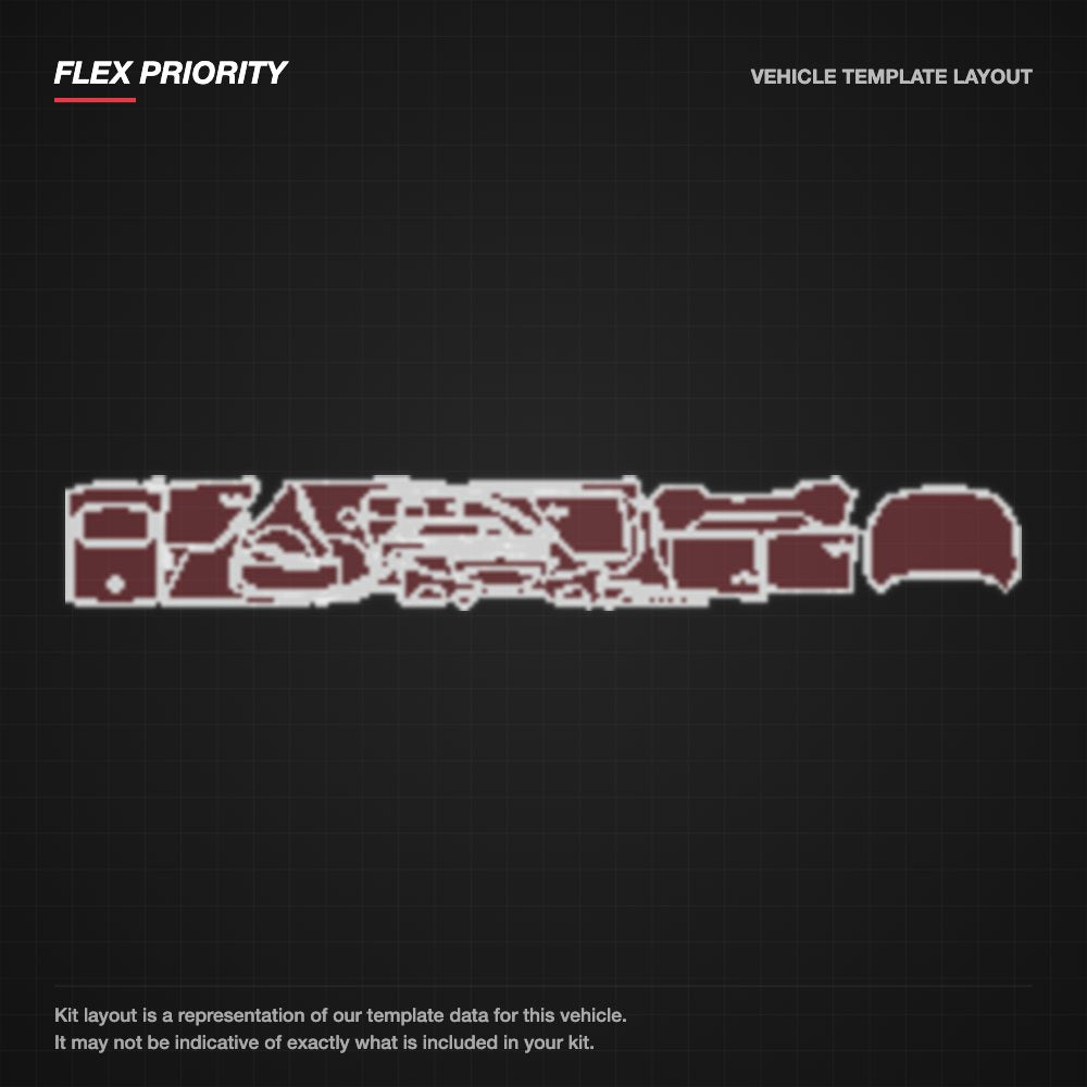 Volvo S60 2014-2015 kit layout