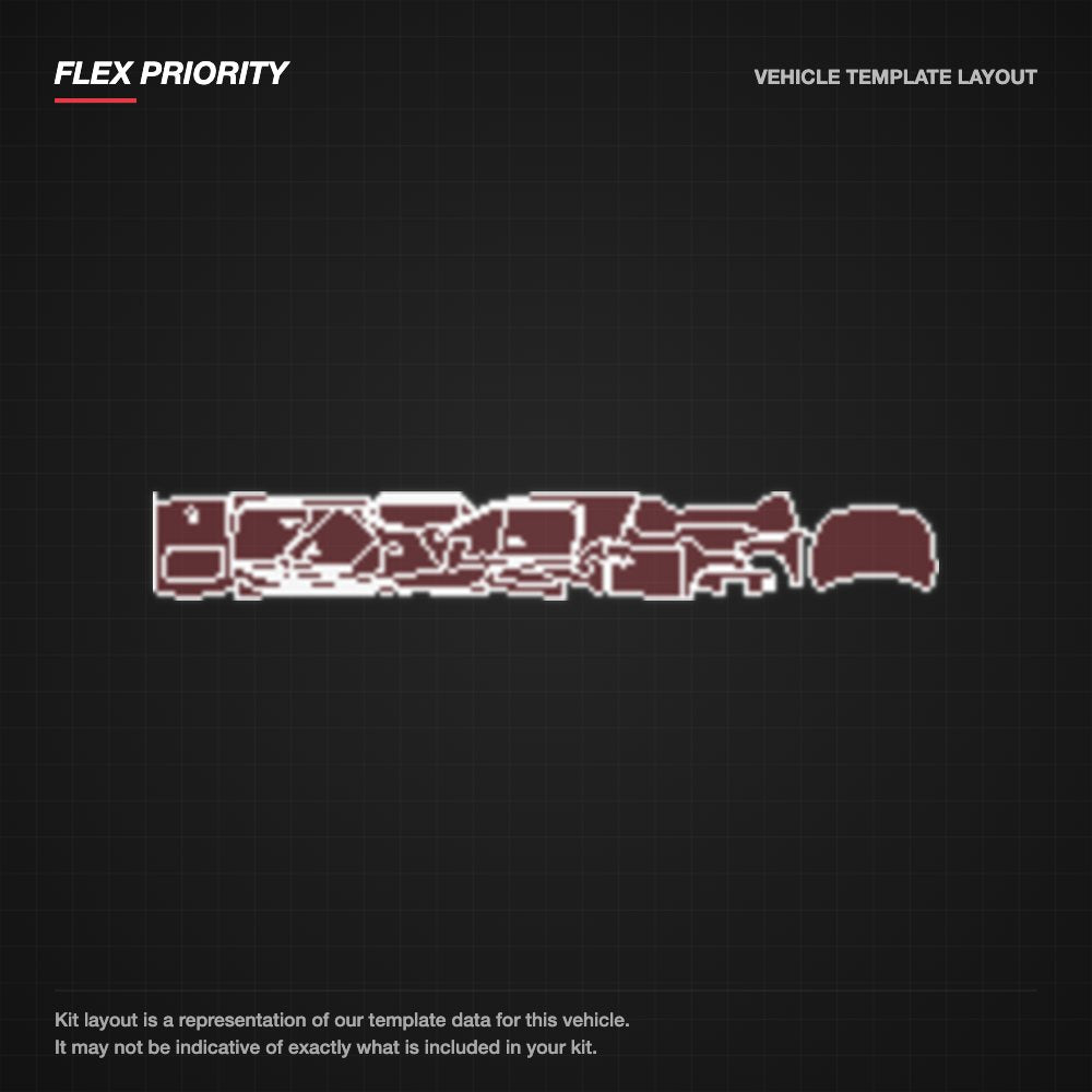 Volvo S60 2016-2019 kit layout (template 1)