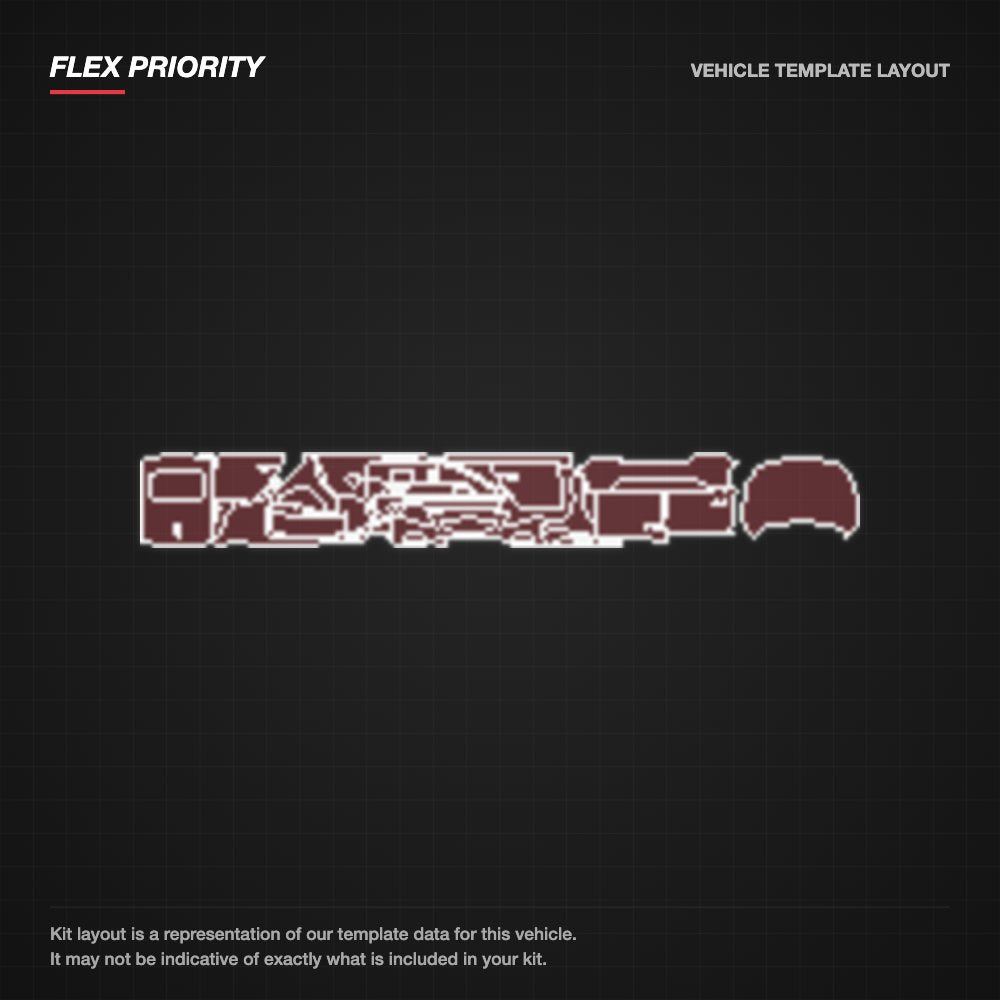 Volvo S60 2016-2019 kit layout (template 2)