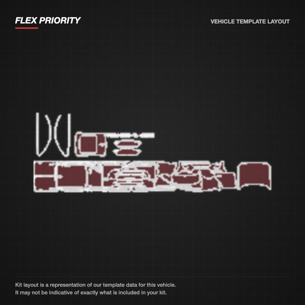 Volvo S60 2020+ kit layout (template 2)