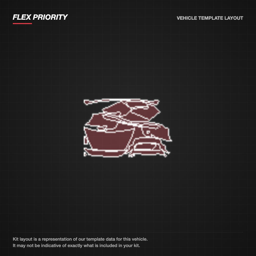 Volvo S40 2011+ kit layout