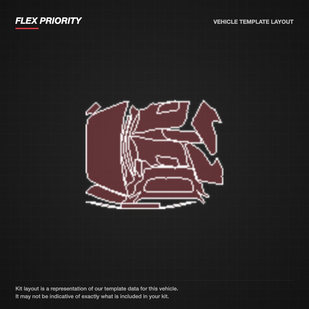 Volvo V50 2011+ kit layout