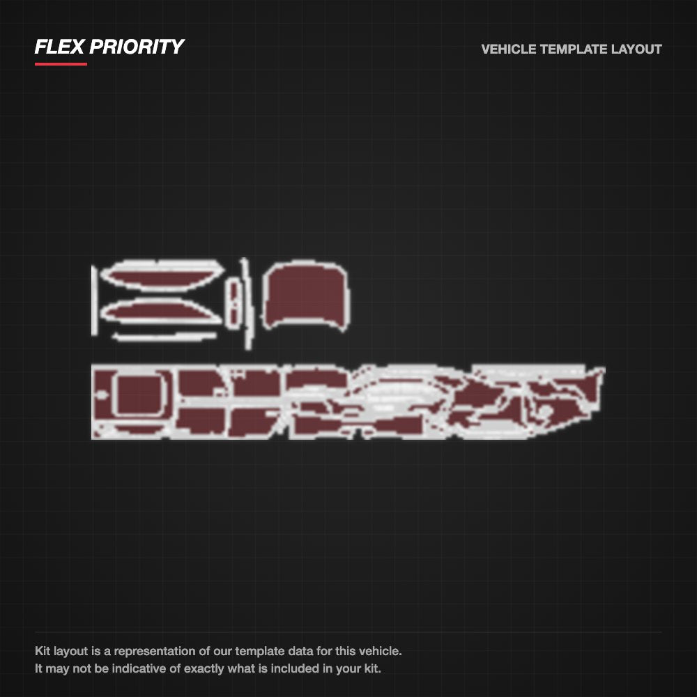 Volvo S90 2017-2021 kit layout (template 2)
