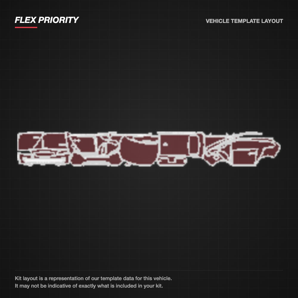 Volvo V60 2016-2019 kit layout (template 1)