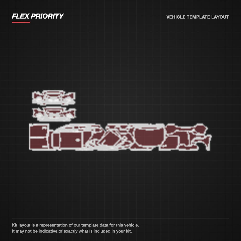 Volvo V60 2016-2019 kit layout (template 2)