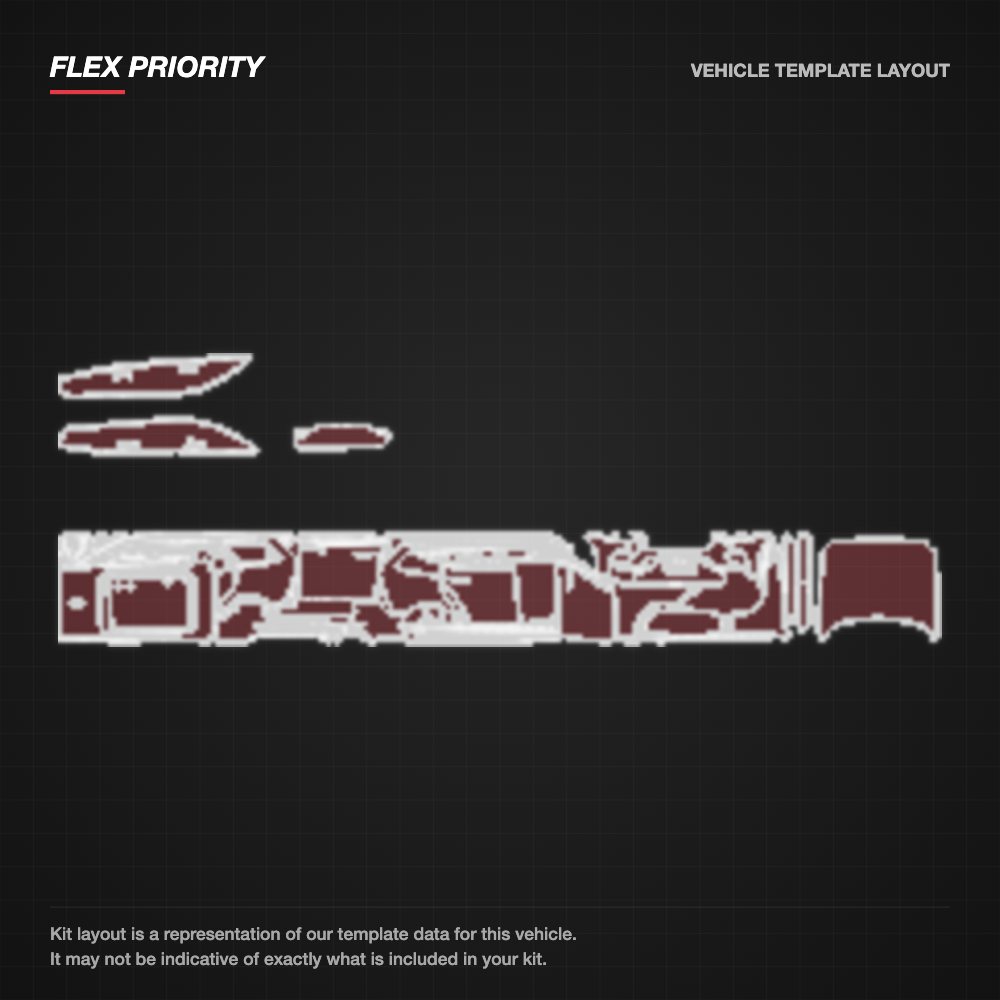 Volvo V60 2020+ kit layout (template 2)