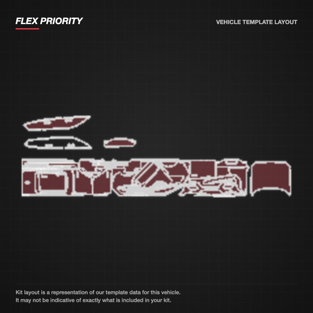 Volvo V60 2020+ kit layout (template 1)