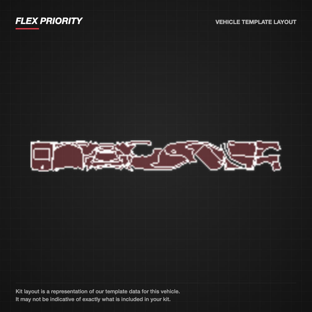 Chevrolet Camaro LS 2013-2018 kit layout