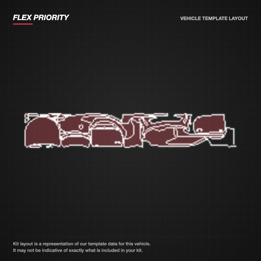 Chevrolet Camaro LTV6 2016-2017 kit layout (template 2)