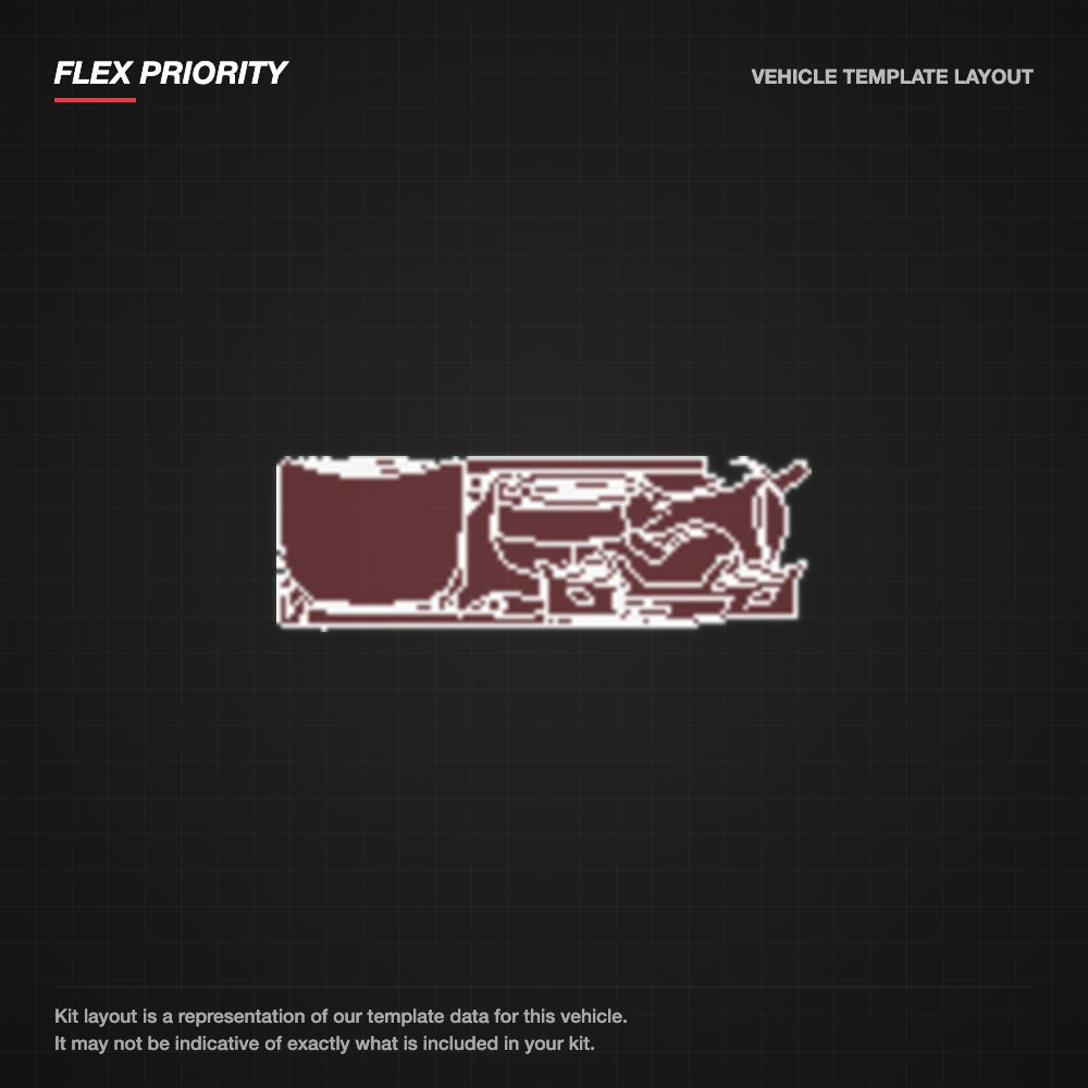 Hyundai Genesis Sedan 2011-2014 kit layout
