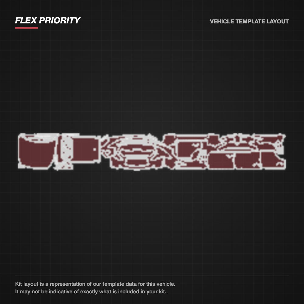 Infiniti QX70 2018+ kit layout