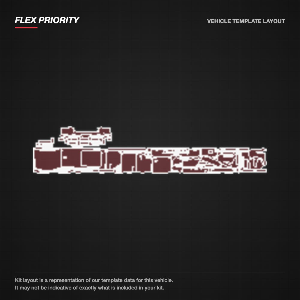 Infiniti QX80 2025+ kit layout
