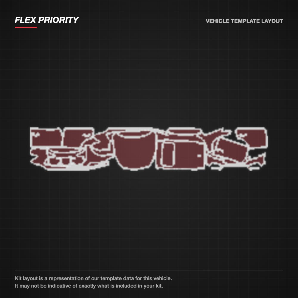 Infiniti QX50 2015-2017 kit layout