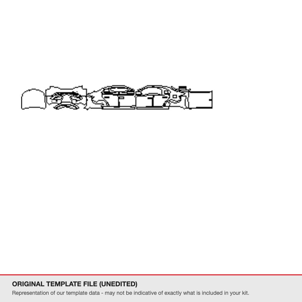 Alfa Romeo Giulia 2017 original template file (template 2)