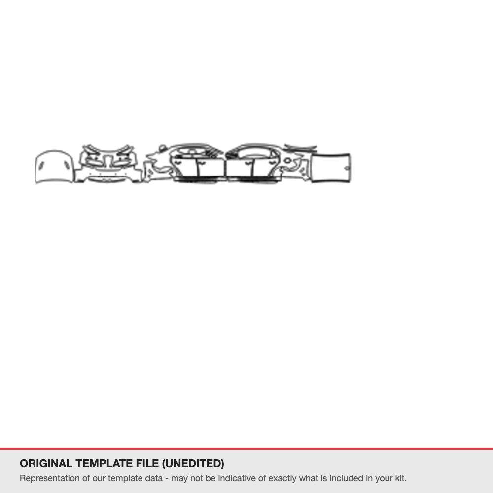 Alfa Romeo Giulia 2018-2020 original template file