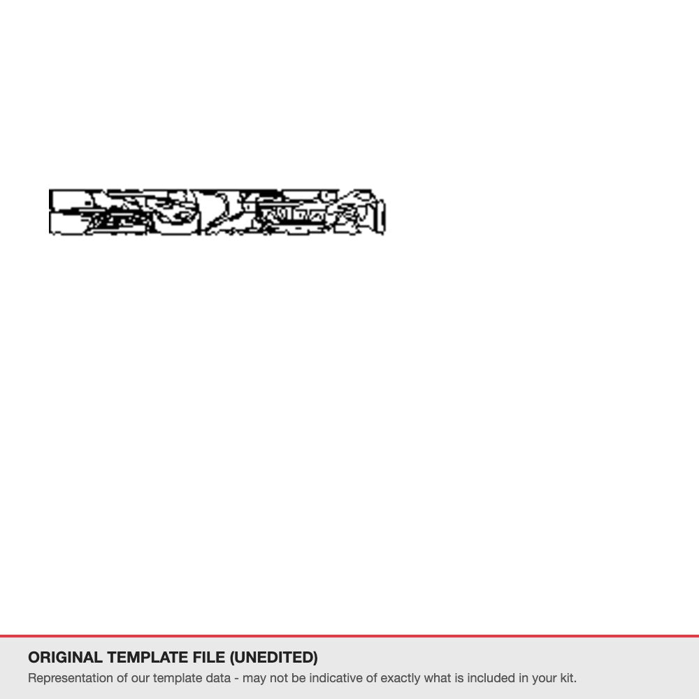 Aston Martin DBS 770 Ultimate 2023+ original template file (template 1)