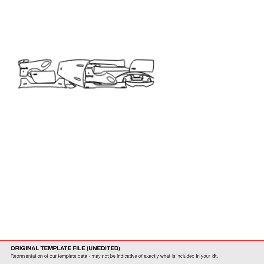 Aston Martin Vantage V8 2012-2018 original template file (template 1)