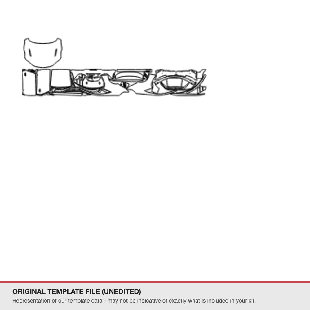 Aston Martin Vantage V8 2022-2024 original template file
