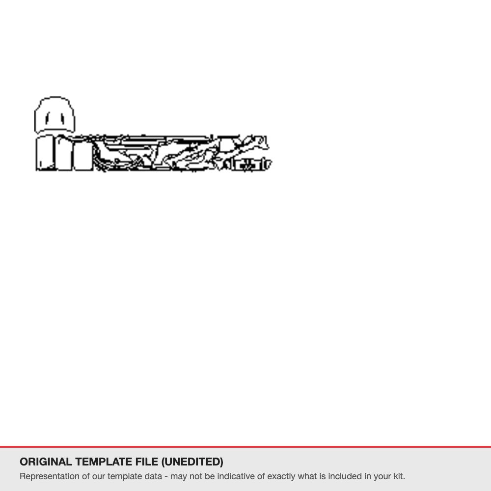 Aston Martin Vantage V8 2025+ original template file (template 1)
