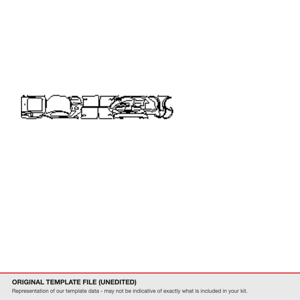 Audi Q3 SUV 2015-2016 original template file