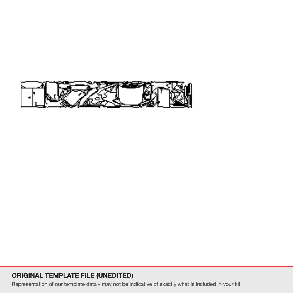 Audi Q3 Sportback 2020-2025 original template file