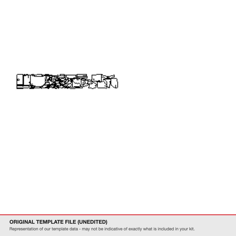 Audi Q3 Sportback 2026+ original template file