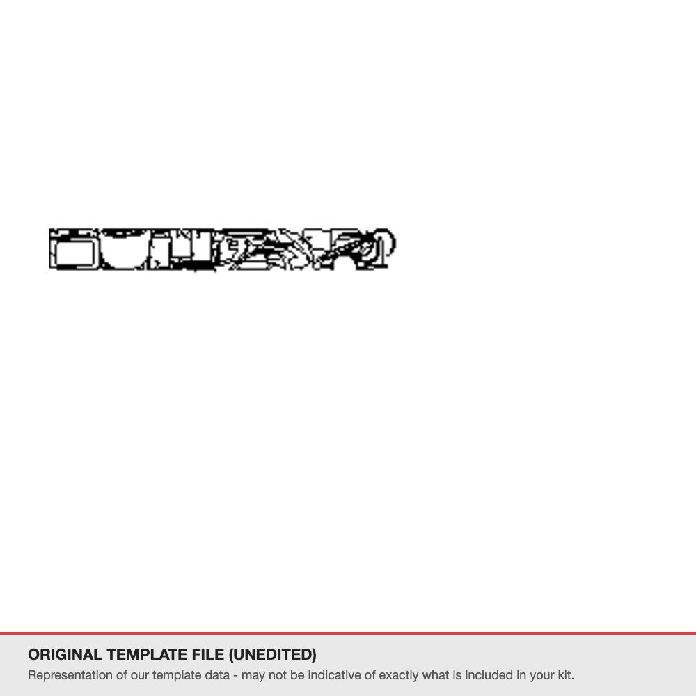 Audi Q5 SUV 2018-2020 original template file (template 2)