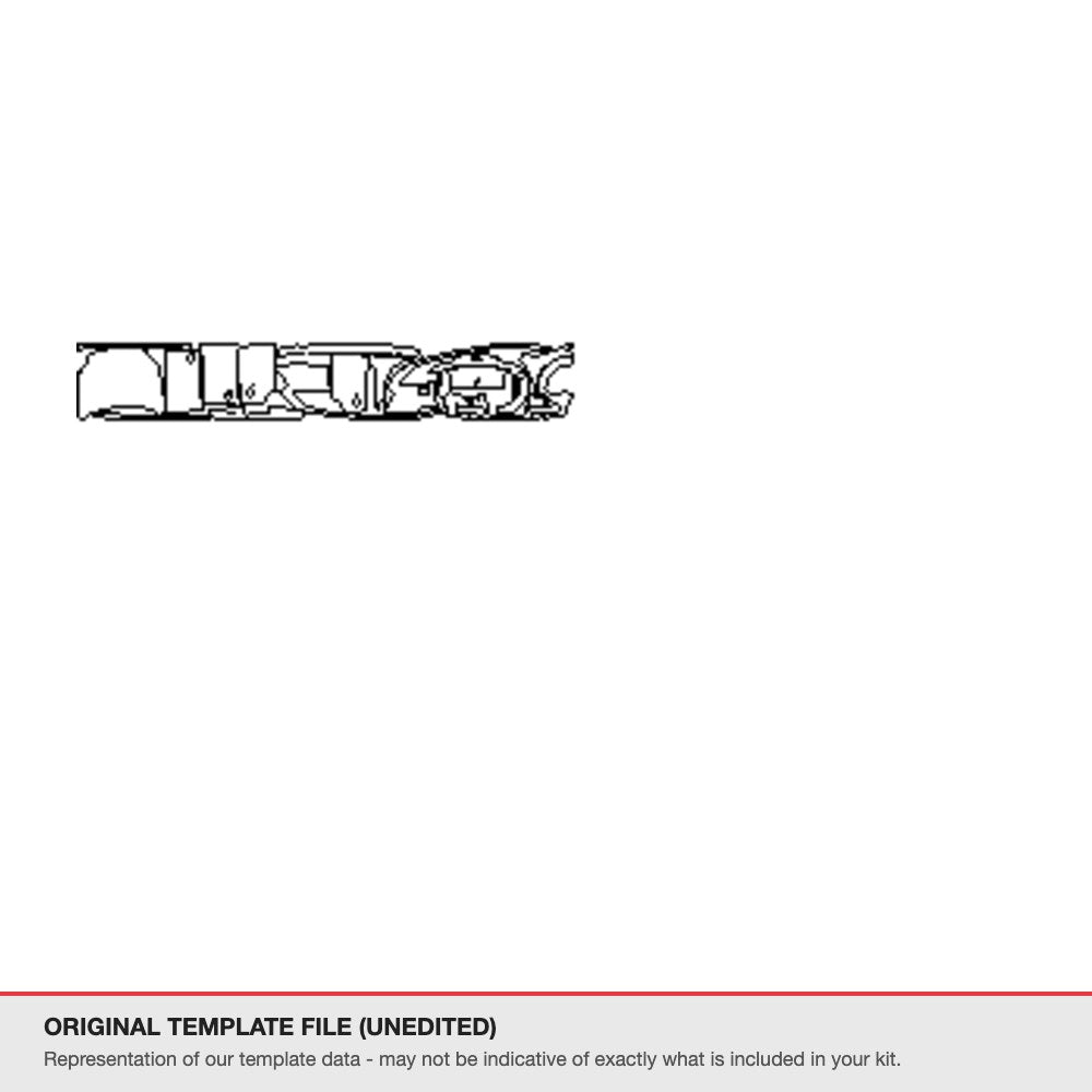Audi Q7 2015 original template file (template 1)