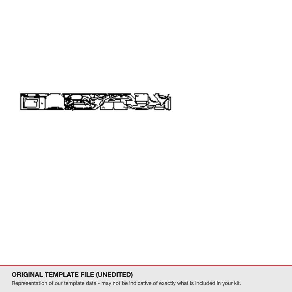 Audi Q7 2020-2023 original template file (template 2)