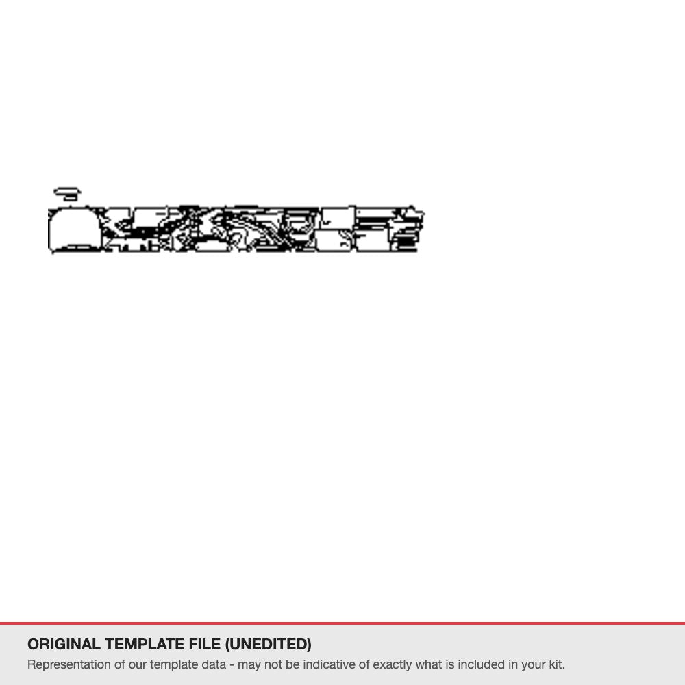 Audi Q7 2027+ original template file (template 2)