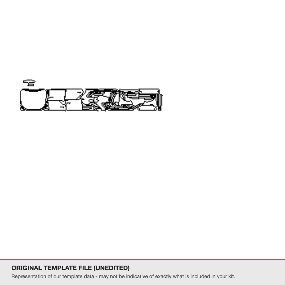 Audi Q7 2027+ original template file (template 1)