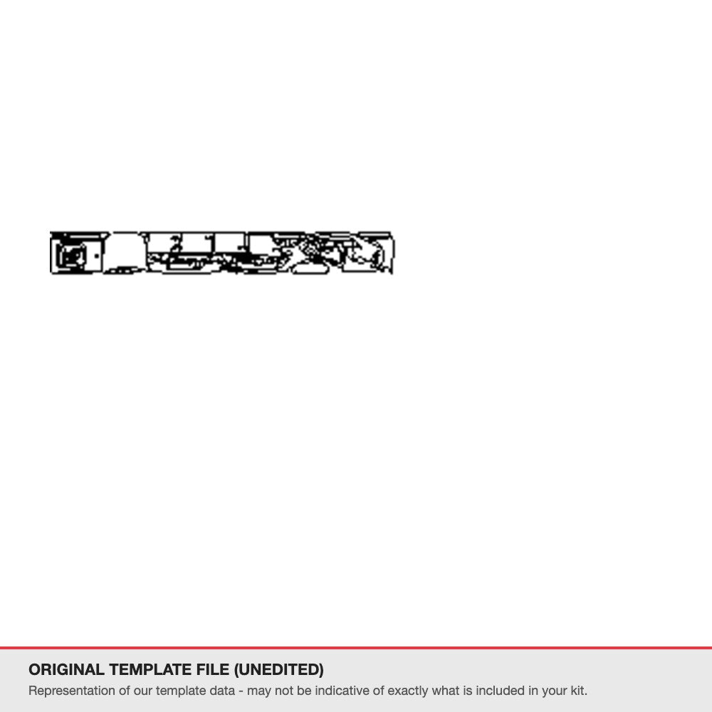 Audi Q8 2019-2023 original template file (template 1)