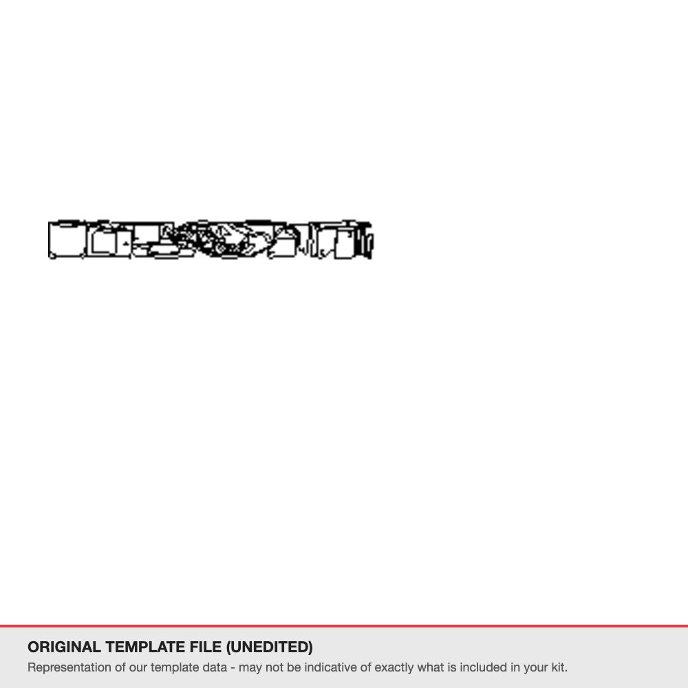 Audi Q8 2024+ original template file