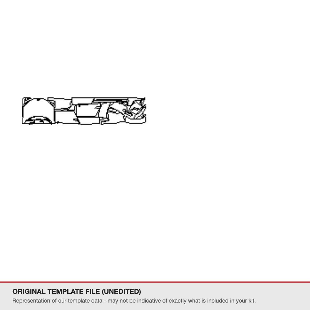 Audi R8 2008-2011 original template file
