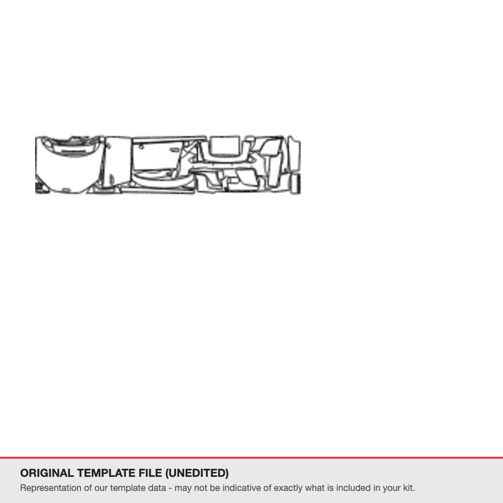 Audi R8 2018 original template file (template 2)