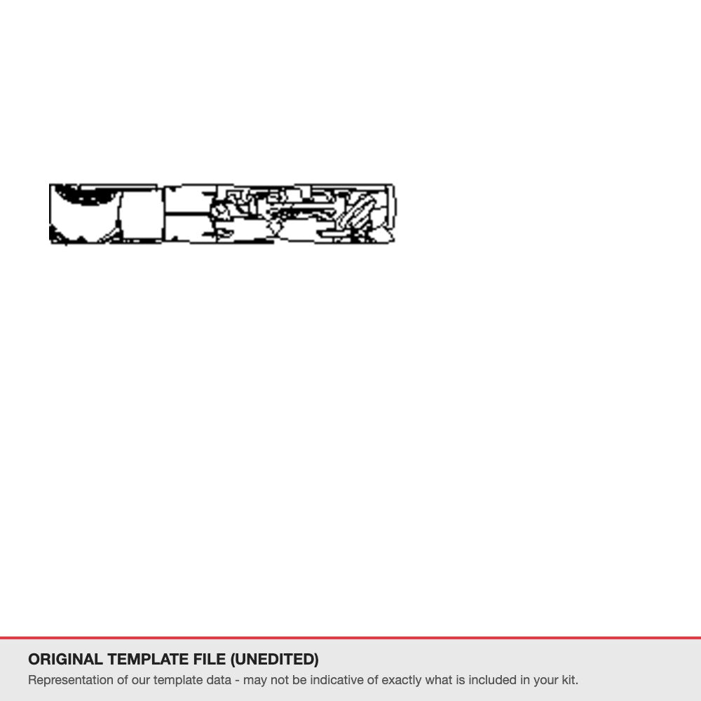 Audi R8 2018 original template file (template 3)