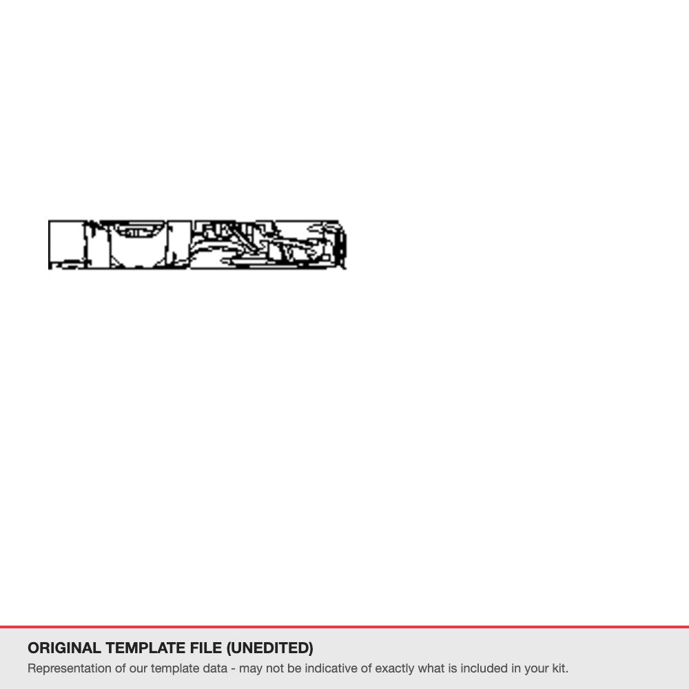Audi R8 2018 original template file (template 1)