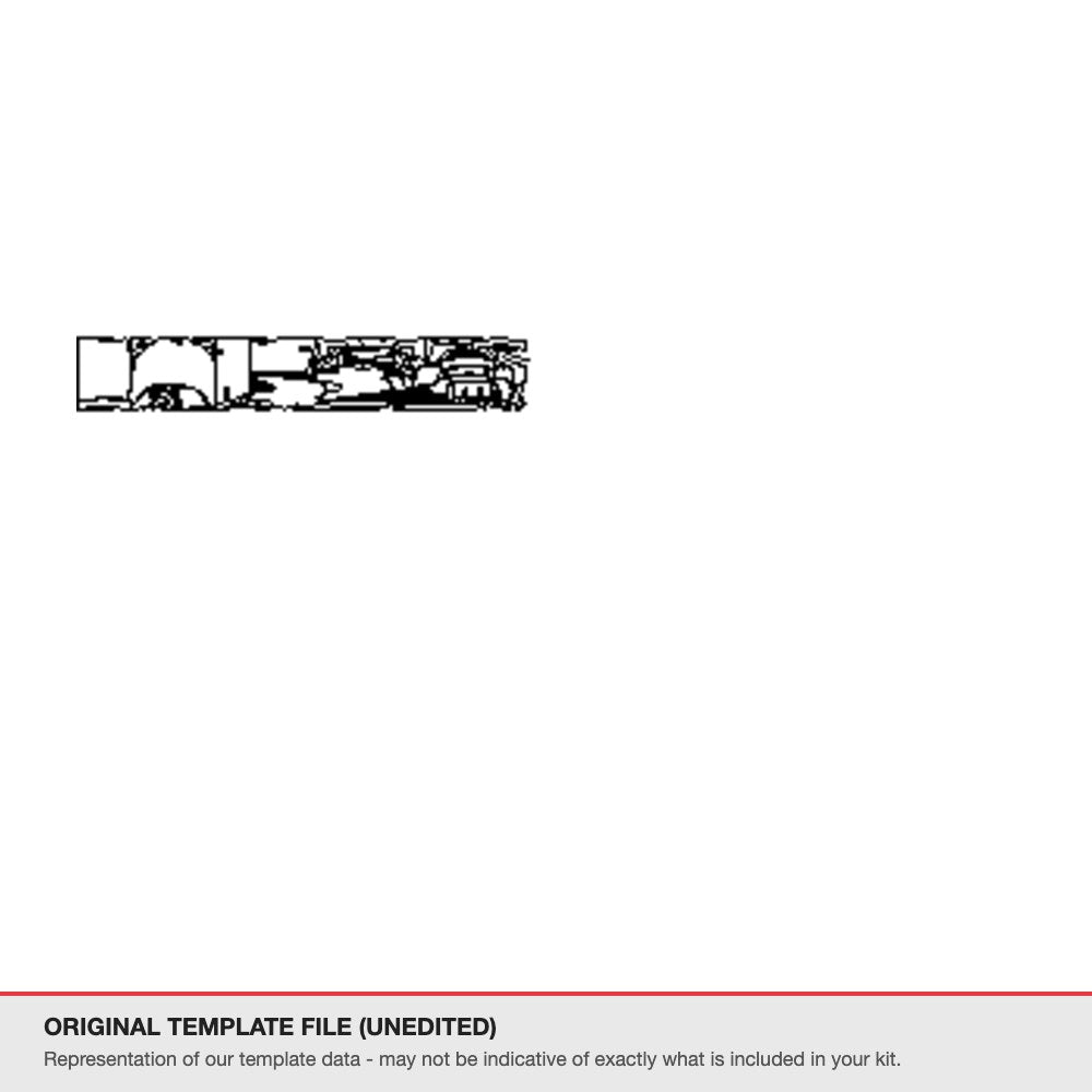 Audi R8 2021+ original template file (template 2)