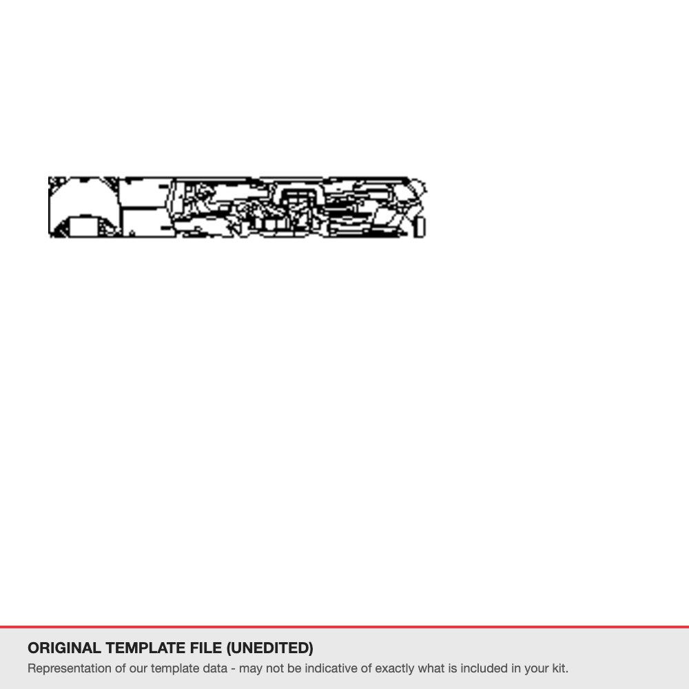 Audi R8 2021+ original template file (template 1)