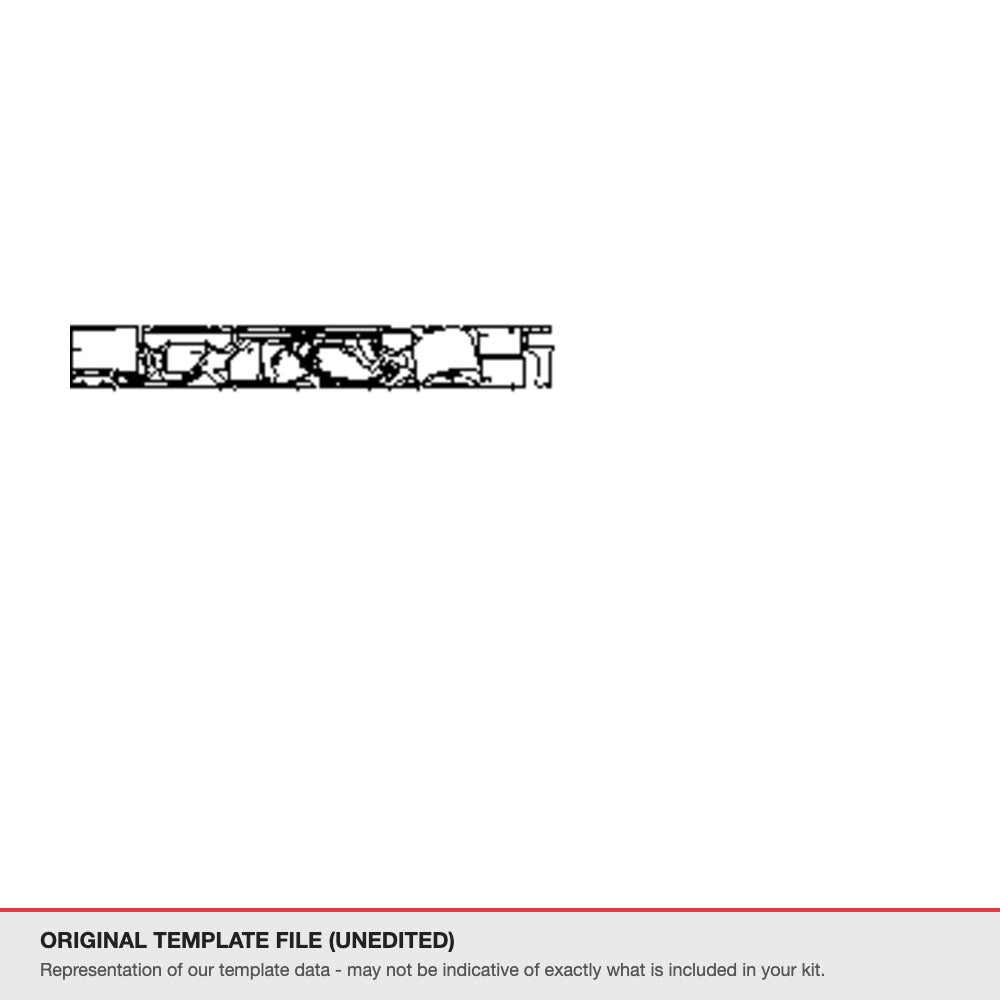 Audi RS3 Sportback 2017-2020 original template file