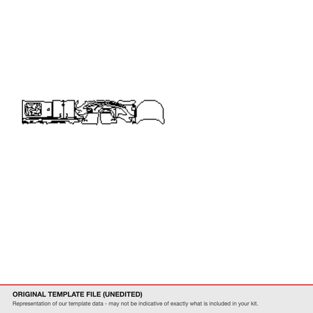Audi A4 Allroad 2019-2020 original template file