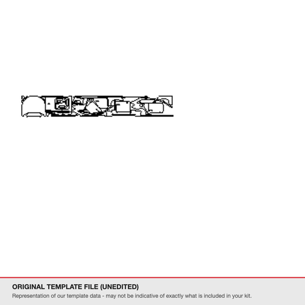 Audi A4 Avant 2020 original template file