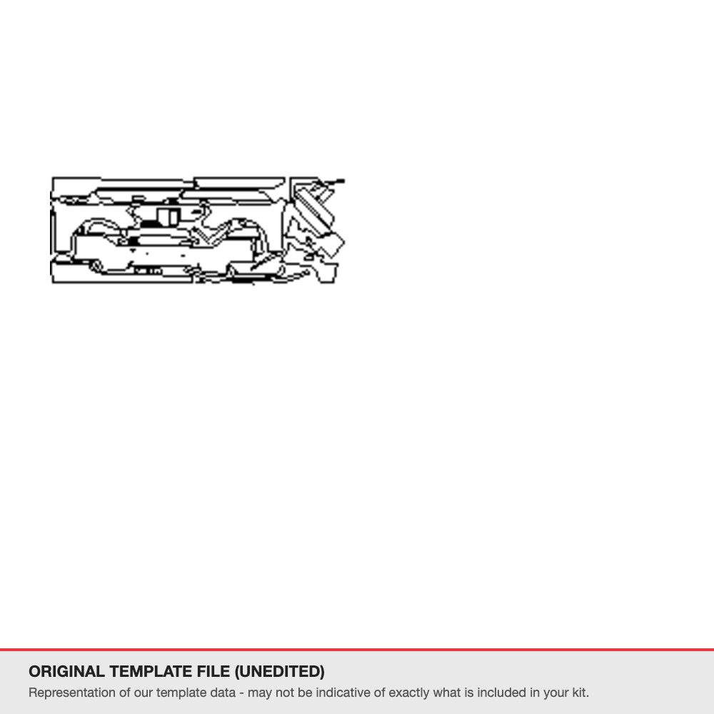 Audi RS5 Coupe 2015-2018 original template file (template 1)