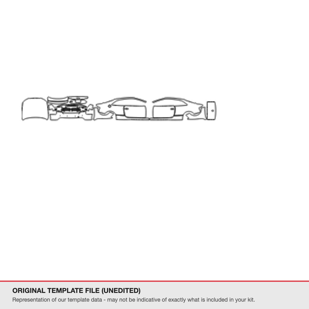 Audi RS5 Coupe 2015-2018 original template file (template 2)