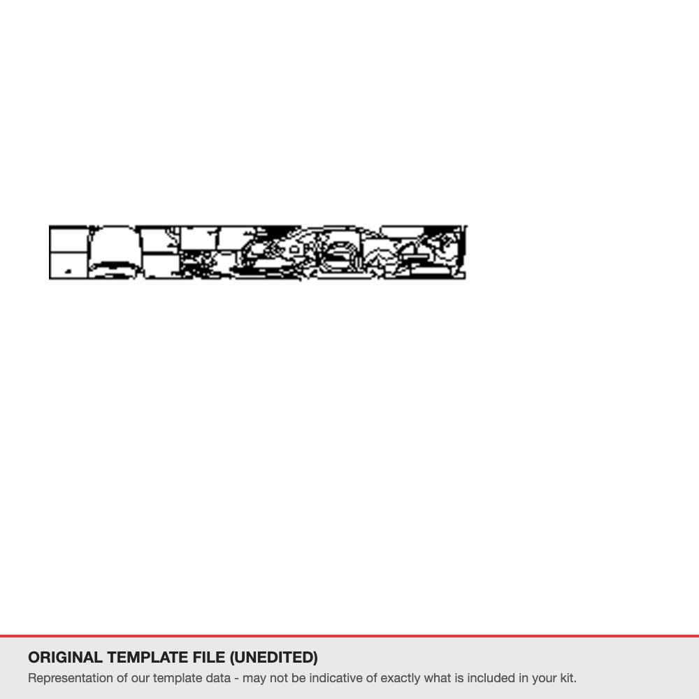Audi RS Q3 Sportback 2021+ original template file
