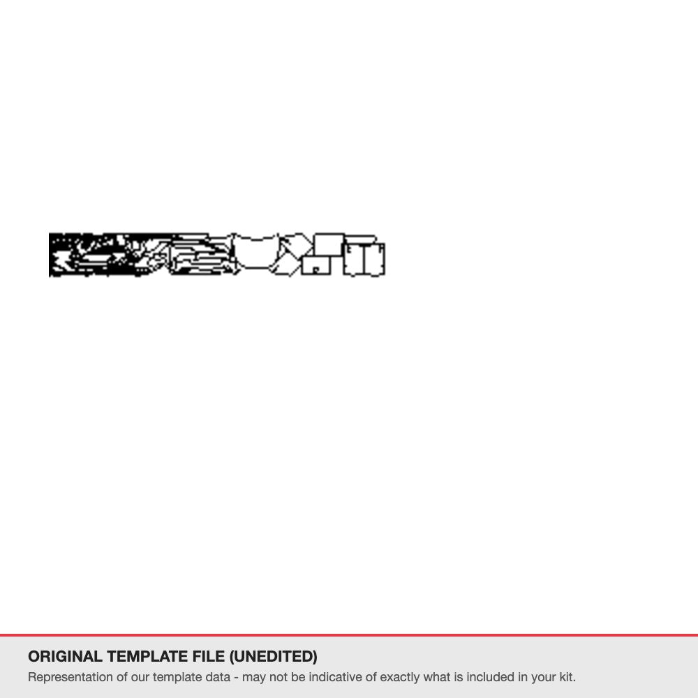Audi S3 Sportback 2025+ original template file
